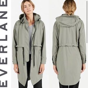 Everlane anorak jacket tan color